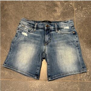 Joe's Jeans Distressed Blue Jean Shorts